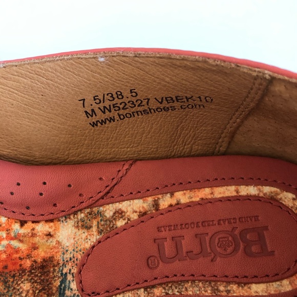 Born Ballerina Pink Flats Slip On Shoes 7.5/ 38.5 - Picture 7 of 8